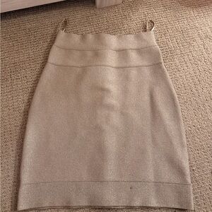 Herve Leger mini skirt
